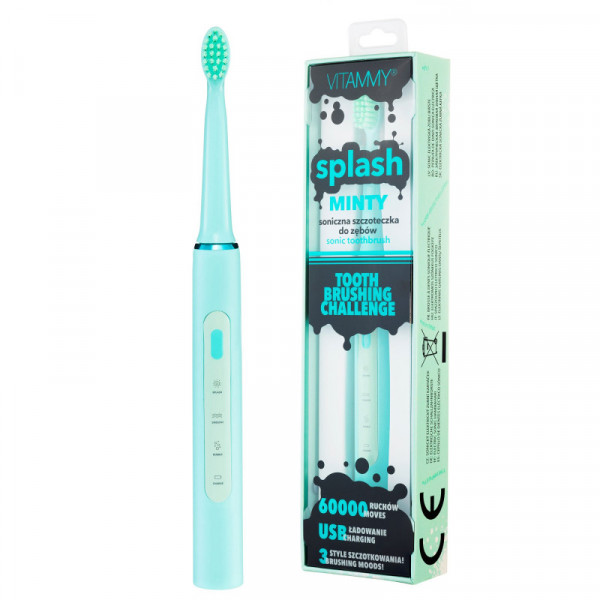 Splash ultrasonic toothbrush