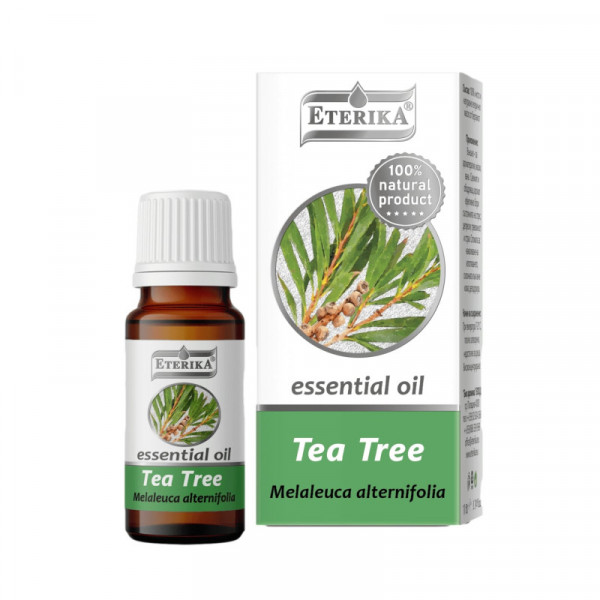 Tea Tree 100% Natural Essential Oil (Melaleuca Alternifolia) Eterika, 10 ml