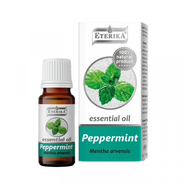 Мята 100% натуральное эфирное масло (Mentha Arvensis), 10 мл