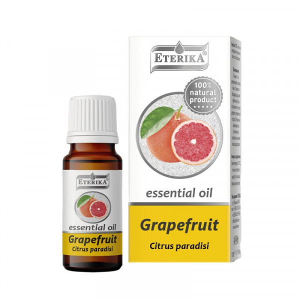 Greipfruta 100% dabīga ēteriskā eļļa