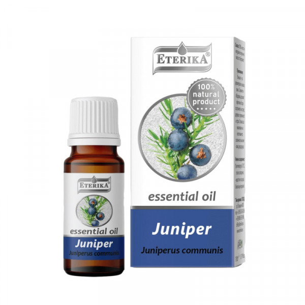 Kadiķa 100% dabīga ēteriskā eļļa (Juniperus Communis), 10 ml