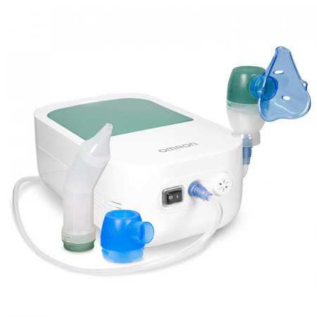 Kompresora inhalators un nažu aspirators Omron DuoBaby zīdaiņiem