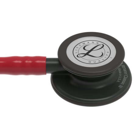 5868 Littmann Classic III stetoskops (Burgundy / Black Finish) | Axios.lv
