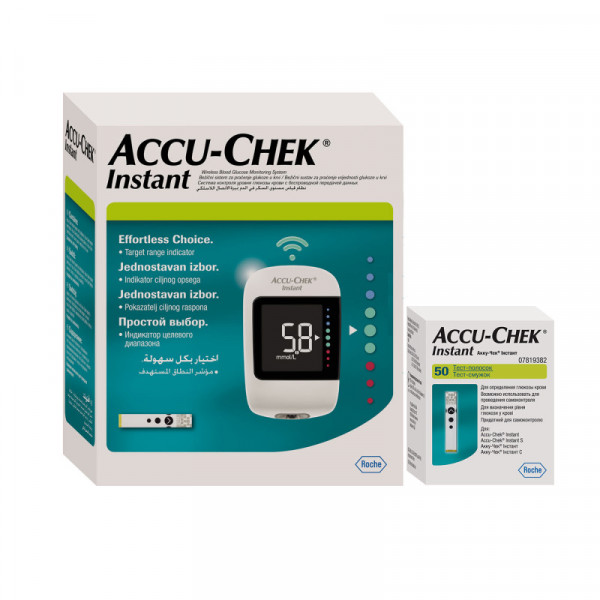 Accu-Chek Instant glikometrs