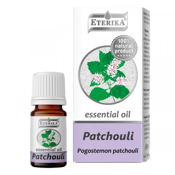 Patchouli 100% Natural Essential Oil (Pogostemon Cablin), 10 ml