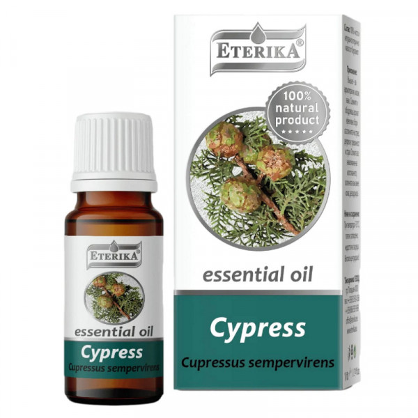 Cypress 100% Natural Essential Oil (Cupressus Sempervirens), 10 ml