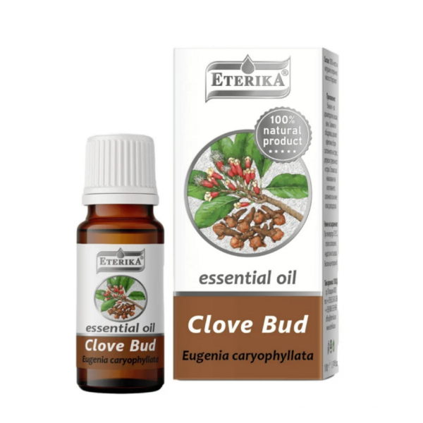 Clove (Eugenia Caryophyllata) — 100% Natural Essential Oil Eterika, 10 ml