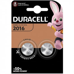 2016 DURACELL +50% батарейки