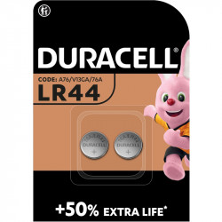 LR44 Duracell +50% baterijas