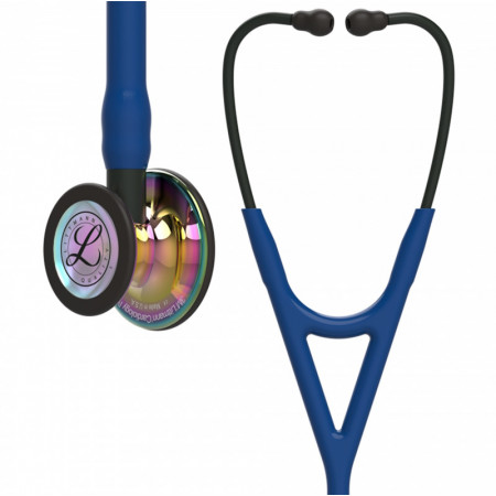 6242 3M Littmann Cardiology IV stetoskops Navy Blue krāsā ar vara Copper Finish galviņu
