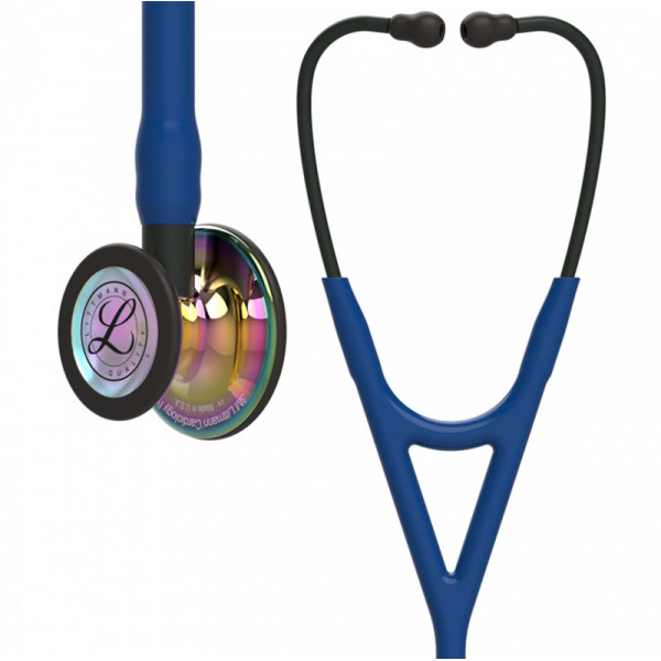 6242 Littmann Cardiology IV stetoskops (Navy Blue / Copper Finish