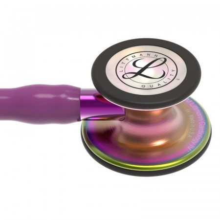 6205 Littmann Cardiology IV Stethoscope (Plum / Rainbow) | Axios.lv