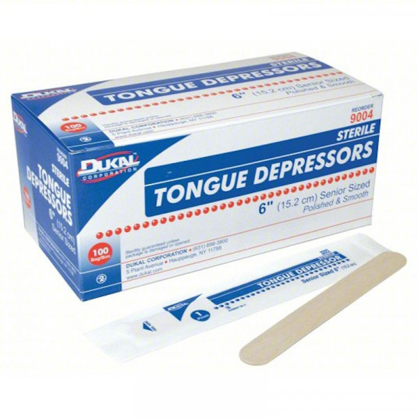 Tongue depressor sterlie 100 pcs.