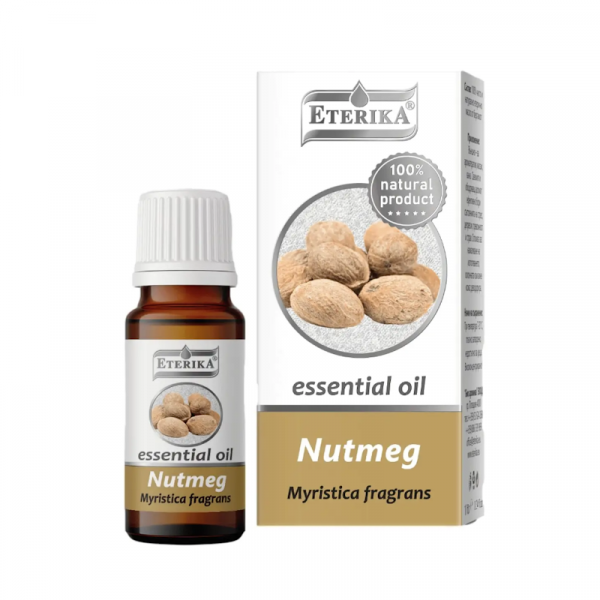 Muskatrieksta 100% dabīga ēteriskā eļļa (Myristica Fragrans), 10 ml