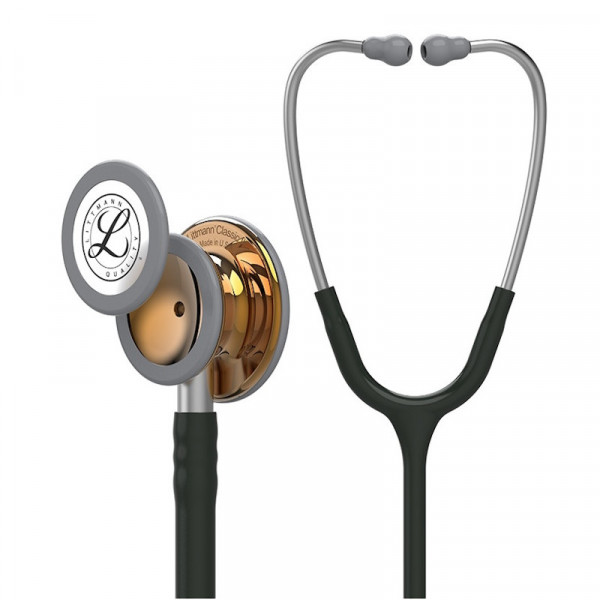 5646 Littmann Classic III Stethoscope (Black / Copper)