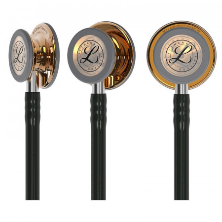 5646 Littmann Classic III Stethoscope (Black/Copper) | Axios.lv