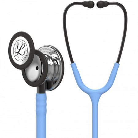 5959 3M Littmann Classic III stetoskops Ceil Blue krāsā ar spoguļa Mirror Finish galviņu
