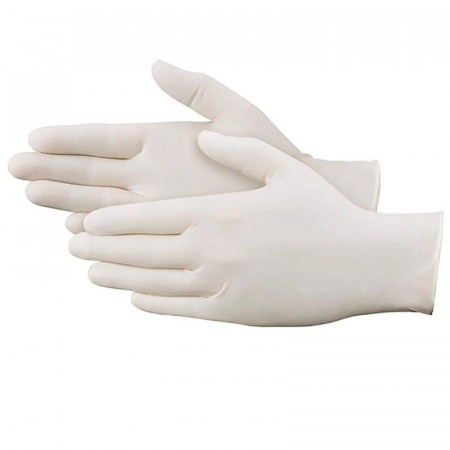 Puder free latex gloves S size