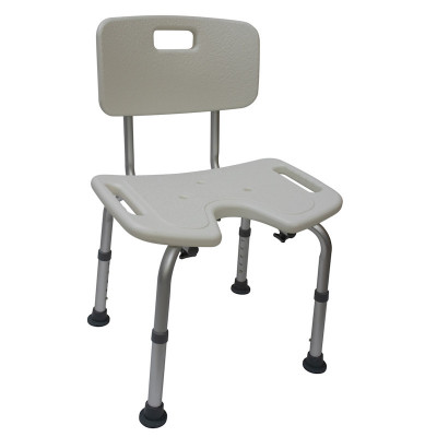 Shower stool Wilson RF810 with U-shape seat