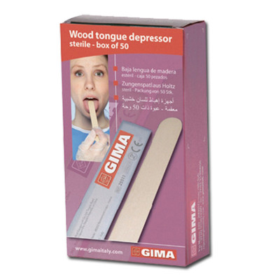 Tongue depressor sterlie 50 pcs.