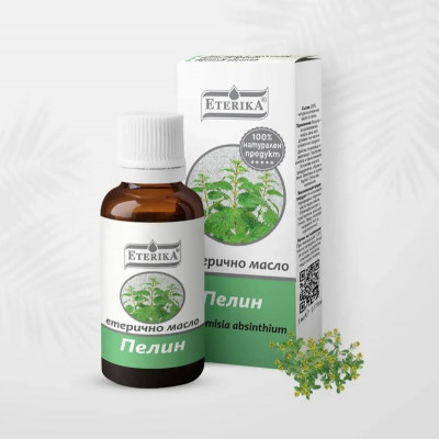 Vērmeles 100% dabīga ēteriskā eļļa Artemisia absinthium aromterapijai