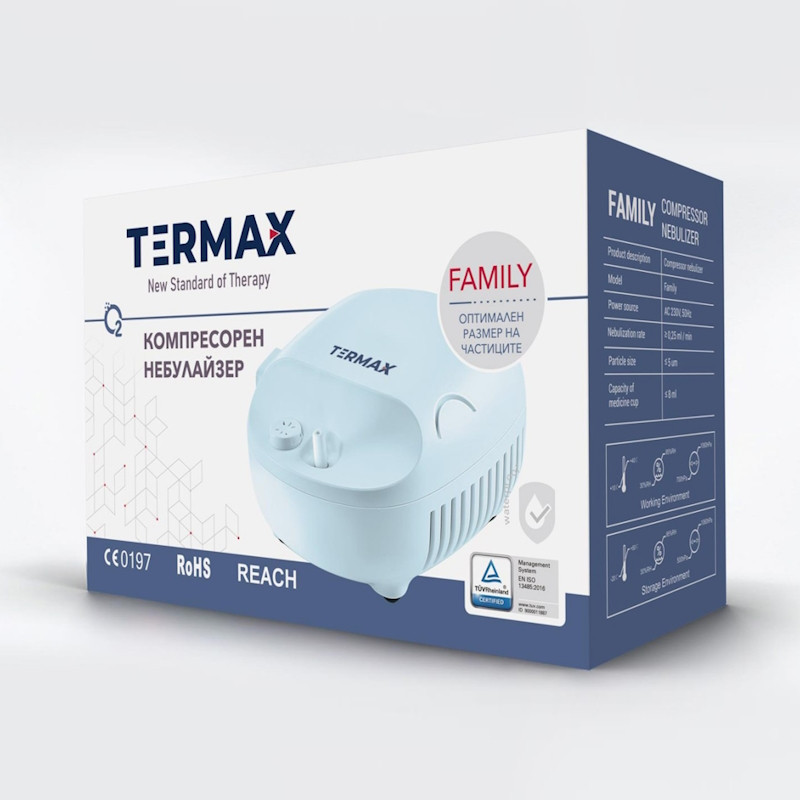 Termax Family Neb kompresora inhalators inhalāciju terapijai