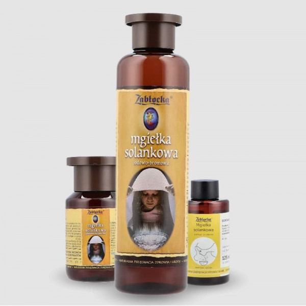 Brine mist for nebulisers