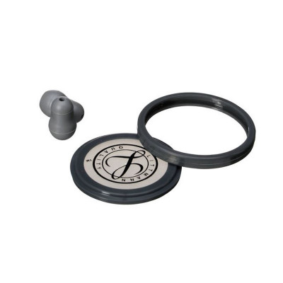 40018 3M Littmann Master Cardiology stetoskopa oriģinālo rezerves daļu komplekts pelēkā krāsā