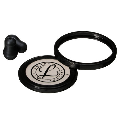 40011 3M Littmann Master Cardiology stetoskopa oriģinālo rezerves daļu komplekts melnā krāsā