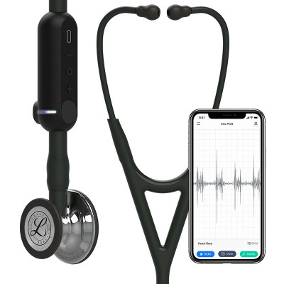 Littmann CORE 8869 melns matēts digitālais stetoskops ar servisu Rīgā