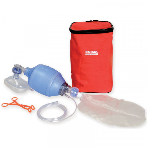 PVC Single Use Resuscitator Kit for Adults (in bag)