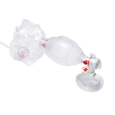 Ambu SPUR II pediatric disposable resuscitator bag with accessories