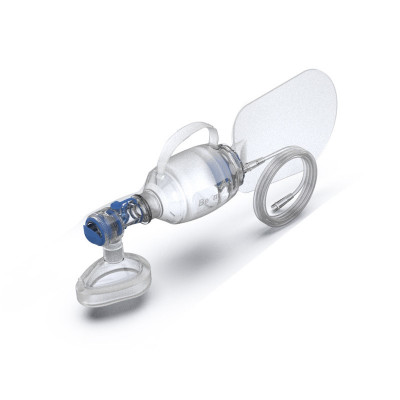 No. 3 child silicone resuscitator kit BVM with mask GIMA 34264