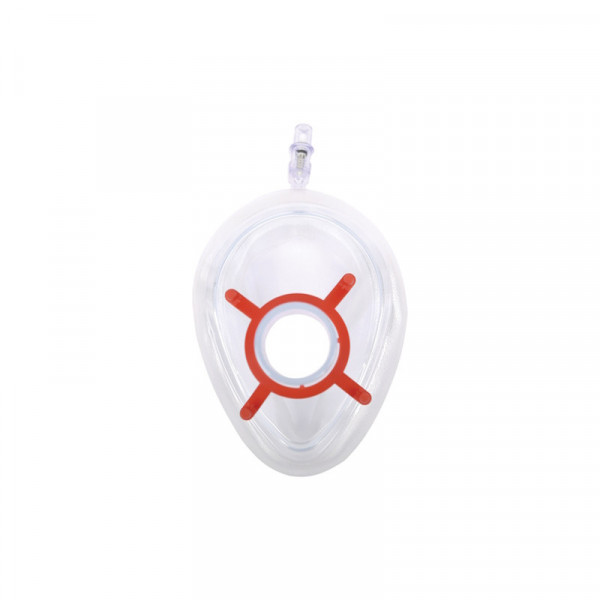 No. 3 Child Large / Small Adult Single-Use Resuscitation Face Mask GIMA 57703