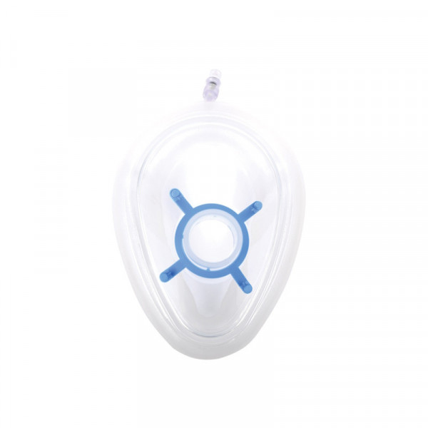 No. 5 Adult Large Single-Use Resuscitation Face Mask GIMA 57705