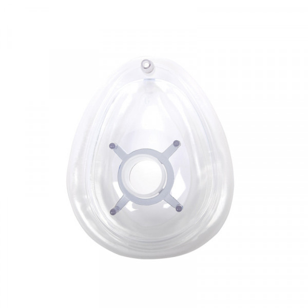 No. 6 Adult Extra Large Single-Use Resuscitation Face Mask GIMA 57706