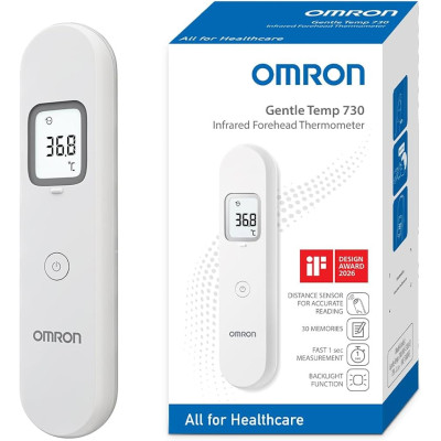 Omron Gentle Temp 730 digitālais infrasarkanais termometrs precīzai temperatūras mērīšanai