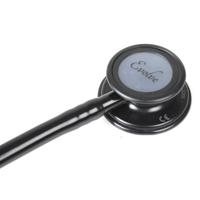 Evolve divpusējais stetoskops (All Black) 49567 | Axios.lv