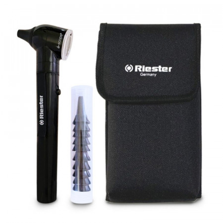 Riester 2056-200 pen-scope otoscope 2.7V black medical diagnostic tool