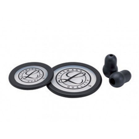 40016 3M Littmann Classic III un Cardiology IV stetoskopu oriģinālo rezerves daļu komplekts melnā krāsā