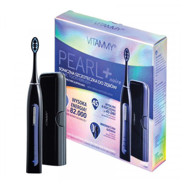 Pearl+ noire ultrasonic toothbrush