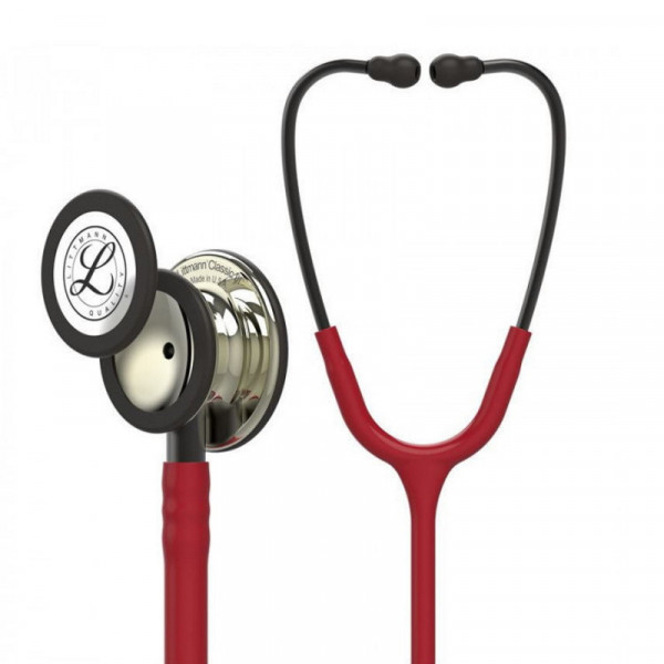 5864 Littmann Classic III stetoskops (Burgundy / Champagne Finish)