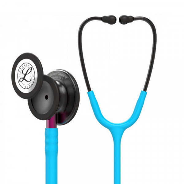 5872 Littmann Classic III stetoskops (Turquoise / Smoke Finish)