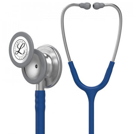 3M Littmann Classic III stetoskops tumši zilā krāsā ar nerūsējošā tērauda galviņu modelis 5622