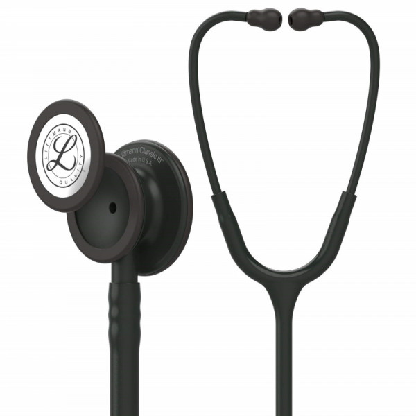 5803 Littmann Classic III stetoskops (Pilnīgi melns / Black Edition)