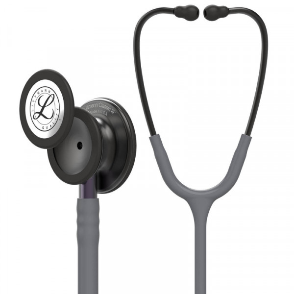 5873 Littmann Classic III stetoskops (Grey / Smoke Finish)